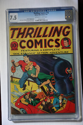 Thrilling Comics 16 CGC 75 Only two graded higher  Better Publications