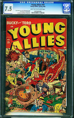 YOUNG ALLIES 19  CGC 75