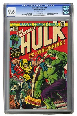 Incredible Hulk 181 CGC 96 1st Appearance of Wolverine
