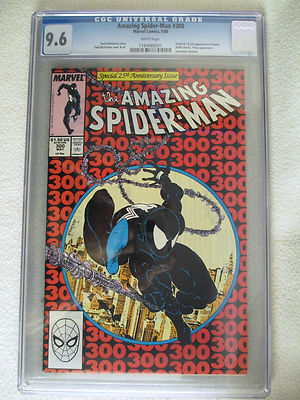 AMAZING SPIDERMAN  300 CGC 96 First Venom Todd McFarlane Art