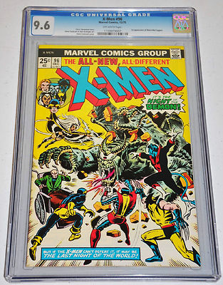 XMen 96 CGC 96 OffWhite Pages