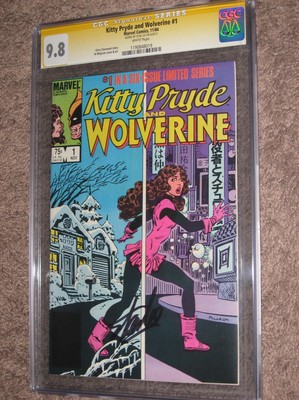 KITTY PRYDE  WOLVERINE 1 SS CGC 98 SignedAutograph Stan Lee1984 XMenMovie