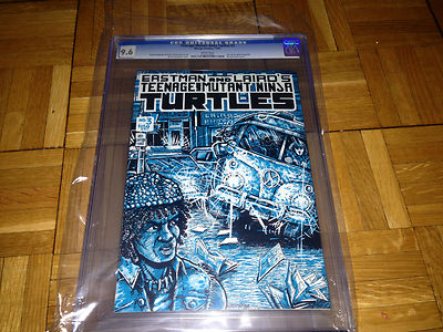 Teenage Mutant Ninja Turtles 3 TMNT CGC 96 White Pages First Print 