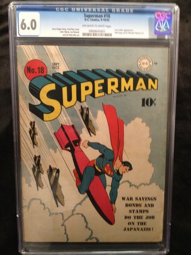 CGC 60 SUPERMAN 18