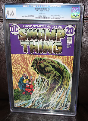 Swamp Thing 1 CGC 96 White Pages Berie Wrightson Cover
