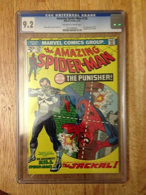 AMAZING SPIDERMAN 129  CGC 92  First appearence of the PUNISHER 