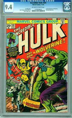 Incredible Hulk 181 CGC 94 NM Near Mint 1st appeparance Wolverine