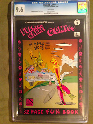 Flaming Carrot 1 CGC 96 White Pages AardvarkVanaheim 584