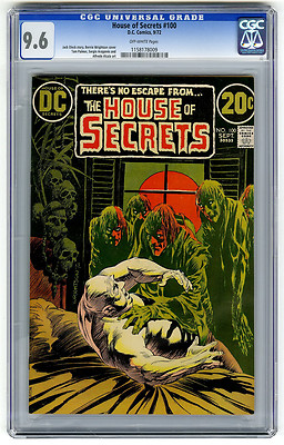 House of Secrets 100 CGC 96 OW Sergio Aragones DC Brozne Age Comic Horror