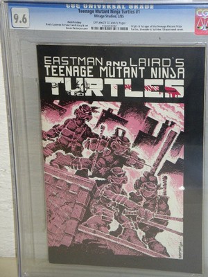 TEENAGE MUTANT NINJA TURTLES 1 3rd print 85 CGC 96 NM Outstanding copy