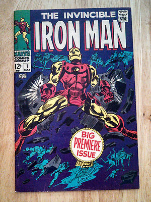 Iron Man 1  1st Iron Man Solo Issue  VERY HIGH GRADE  CGCPGX WORTHY 