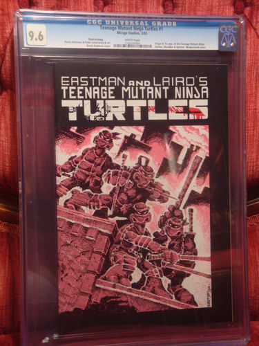 CGC 96 NMM TMNT  1 3rd Print BEAUTIFUL COPY 1985 Teenage Mutant Ninja Turtles