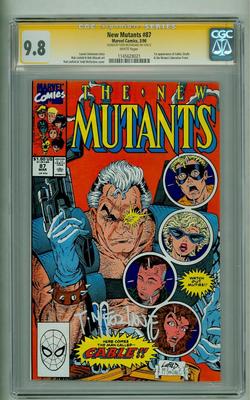 NEW MUTANTS 87 CGC 98 SS TODD MCFARLANE FIRST CABLE