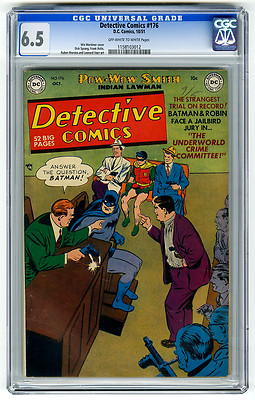 Detective Comics 176 CGC 65 Batman DC Golden Age Comic