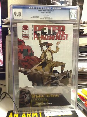 Peter Panzerfaust 1 CGC 98 Image Comics BBC Wiebe Jenkins