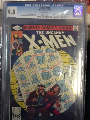 XMen 141 MARVEL 1981 CGC 98 NMMT  1st App Future XMen  Evil Mutants