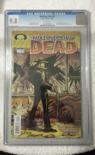 The Walking Dead 1 CGC Graded 98 Image Kirkman Near MintMint