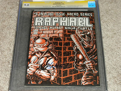 TMNT Raphael 1 CGC 98 Kevin Eastman Signature Series