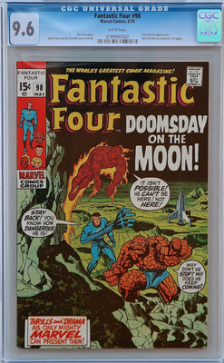 Fantastic Four 98 CGC 96 White Pages