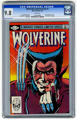 Wolverine Limited Series 1 CGC 98 Frank Miller Marvel Copper Age Comic XMen