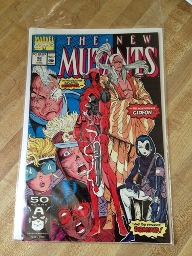 NEW MUTANTS 98 VFNM 1st DEADPOOL APPEARANCE Liefeld CGC IT