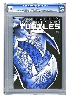 Teenage Mutant Ninja Turtles 1985 2 2nd Printing CGC 98 Highest Grade