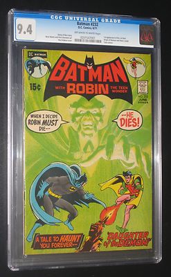 Batman 232 CGC 94 NM 1st Ras Al Ghul