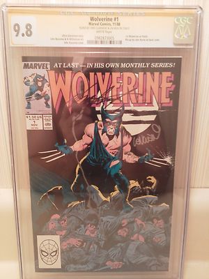 Wolverine 1st Regular Series 1 CGC SS 98 Signed Claremont and Wein