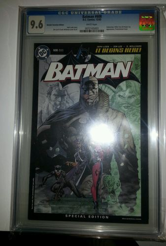 Batman 608 RRP CGC 96  and 608 98 ss 