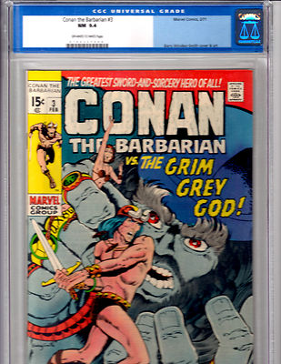 Conan 3 CGC 94 1971