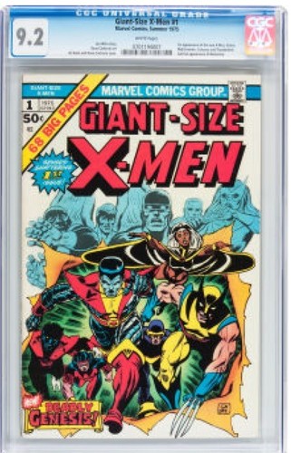 GiantSize XMen 1 CGC 92