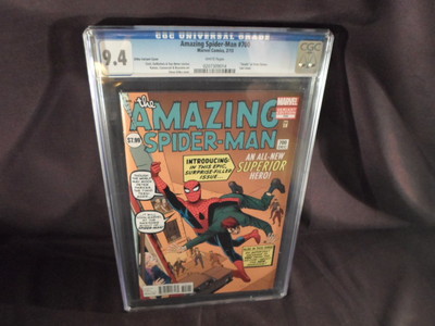 The Amazing SpiderMan 700 CGC 94 White Pages Steve Ditko Variant