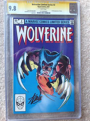 WOLVERINE LIMITED 2 CGC SS 98 STAN LEE   Movie w 1st full Yukio Appearance