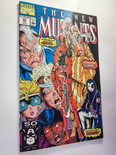 New Mutants 98 1991 Marvel Comics 1st Appearance of Deadpool Cgc or Pgx it VF