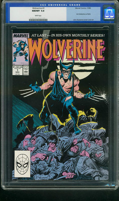 Wolverine 11988 CGC 98 White Pages 2nd Highest Graded Copy