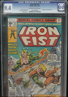 Iron Fist 14  CGC 94  1977