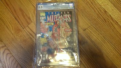 The New Mutants 98 CGC 85 Graded NMVF 1st appearance Deadpool