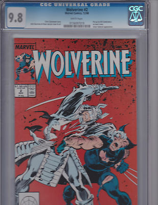 Wolverine 2 98 CGC  vs Silver Samurai Free Shipping Available