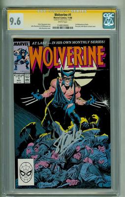 WOLVERINE 1 CGC 96 1988 SS STAN LEE SIGNATURE SERIES