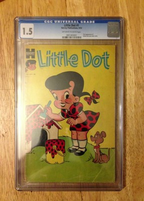LITTLE DOT 1 CGC 15  First appearence of Richie Rich and Little Lotta  