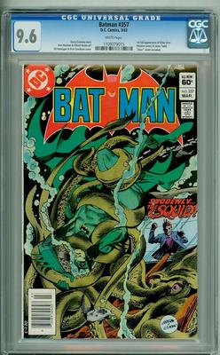 BATMAN 357 CGC 96 JASON TODD KILLER CROC WHITE PAGES