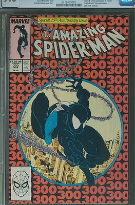 Amazing SpiderMan  300 CGC 96 First Fulll Venom McFarland Art WP