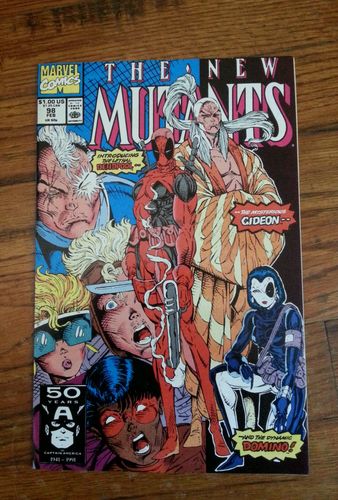 The New Mutants 98 Deadpool 1st 96 CGC IT