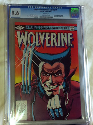  Wolverine Limited 1  0982  CGC 96 White Pages  1st Solo  Basis of Movie