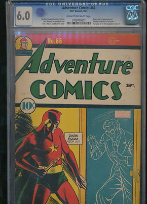 Adventure Comics 66 CGC 60 unrestored