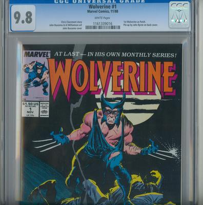 WOLVERINE 1 CGC 98  NM 1st WOLVERINE AS PATCH MARVEL STAN LEE XMEN AVENGERS