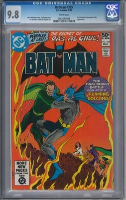 CGC Batman 335 98