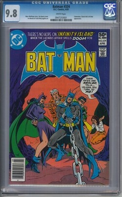 CGC Batman 334 98