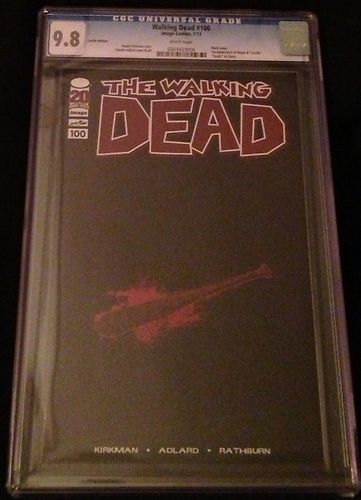 Walking Dead  100 UNSIGNED Lucille Edition Retailer Variant  CGC 98 Not Foil