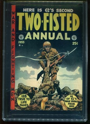 TwoFisted Annual 2 EC 1953 CGC 85 2nd Highest Graded